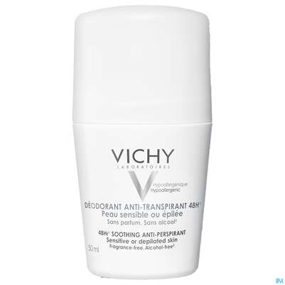 Vichy Deo/roll-on Sensitive Anti-transpirant 48h 50ml, A-Nr.: 3724359 - 01