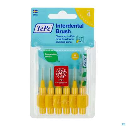 Tepe Interdentalbuersten 0,7mm Gelb 6st, A-Nr.: 3698366 - 03