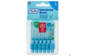 Tepe Interdentalbuersten 0,6mm Blau 6st, A-Nr.: 3698225 - 01