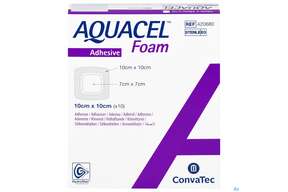 Convatec Aquacel Foam (7x7 Cm) 10x10 Cm, A-Nr.: 4039223 - 01