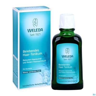 Sie sehen eine Packung Weleda Haar-tonikum Belebend 100ml, Produktbild: 09 Weleda Haar-tonikum Belebend 100ml, A-Nr.: 4021915 - 09