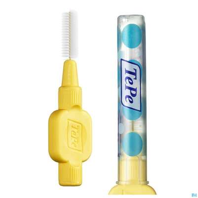 Sie sehen eine Packung Tepe Interdentalbuersten Extra Weich 0,7mm Hellgelb 6st, Produktbild: 03 Tepe Interdentalbuersten Extra Weich 0,7mm Hellgelb 6st, A-Nr.: 3995785 - 03