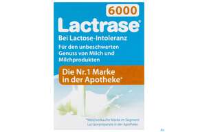 Lactrase Kapseln 6.000 Fcc -pro Natura 60st, A-Nr.: 3972229 - 01
