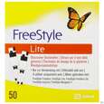 Sie sehen eine Packung Diagnostika U.zubehoer Freestyle/lite Teststreifen -abbott 50st, Produktbild: 02 Diagnostika U.zubehoer Freestyle/lite Teststreifen -abbott 50st, A-Nr.: 3601906 - 02