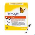 Sie sehen eine Packung Diagnostika U.zubehoer Freestyle/lite Teststreifen -abbott 50st, Produktbild: 04 Diagnostika U.zubehoer Freestyle/lite Teststreifen -abbott 50st, A-Nr.: 3601906 - 04