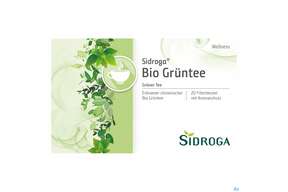 Sidroga Tee Doppelkammerbeutel Wellness Bio Gruentee 20st, A-Nr.: 3577119 - 01