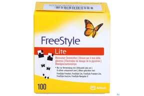 Diagnostika U.zubehoer Freestyle/lite Teststreifen -abbott 100st, A-Nr.: 3601912 - 01