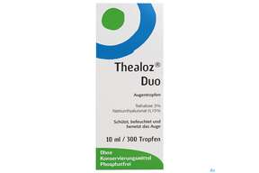Augentropfen Thealoz/duo Trehalose+hyaluronsaeure Original 10ml, A-Nr.: 3946410 - 01