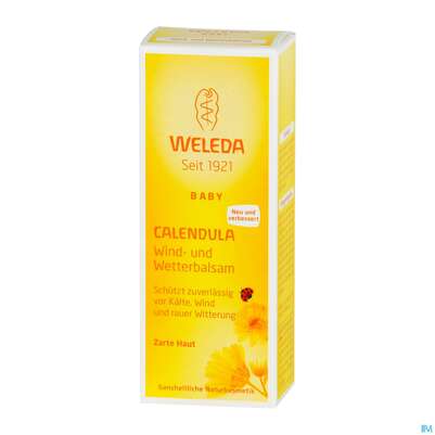 Sie sehen eine Packung Weleda Calendula Wind & Wetter Balsam 30ml, Produktbild: 04 Weleda Calendula Wind & Wetter Balsam 30ml, A-Nr.: 3015077 - 04