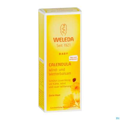 Sie sehen eine Packung Weleda Calendula Wind & Wetter Balsam 30ml, Produktbild: 05 Weleda Calendula Wind & Wetter Balsam 30ml, A-Nr.: 3015077 - 05