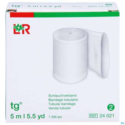Sie sehen eine Packung Schlauchverband Tg Gr 2 2,3cm Finger,zehe Gross 5m, Produktbild: 01 Schlauchverband Tg Gr 2 2,3cm Finger,zehe Gross 5m, A-Nr.: 2364769 - 01