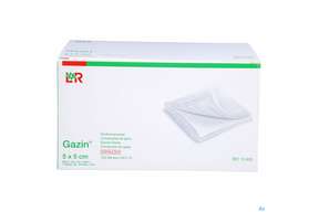 Mullkompressen Gazin Baumw.17faedig Steril 8fach 5x 5cm 50x2 100st, A-Nr.: 2309233 - 01