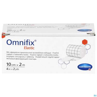 Fixierpflaster Omnifix Elastic Fixiervlies 2mx 10cm 1st, A-Nr.: 1493890 - 01