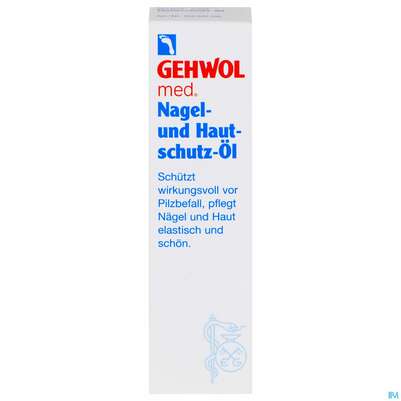 Sie sehen eine Packung Gehwol Med.nagel U.hautschutz Oel Nr 64123 15ml, Produktbild: 01 Gehwol Med.nagel U.hautschutz Oel Nr 64123 15ml, A-Nr.: 1463423 - 01