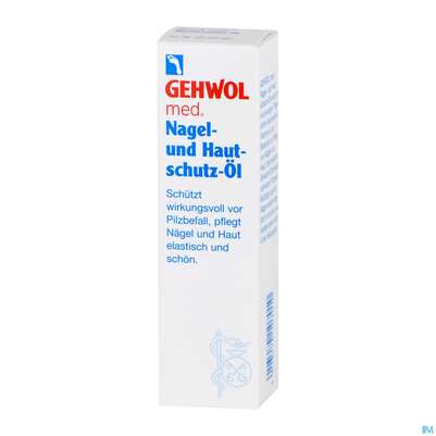 Sie sehen eine Packung Gehwol Med.nagel U.hautschutz Oel Nr 64123 15ml, Produktbild: 02 Gehwol Med.nagel U.hautschutz Oel Nr 64123 15ml, A-Nr.: 1463423 - 02