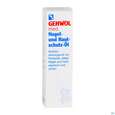 Sie sehen eine Packung Gehwol Med.nagel U.hautschutz Oel Nr 64123 15ml, Produktbild: 03 Gehwol Med.nagel U.hautschutz Oel Nr 64123 15ml, A-Nr.: 1463423 - 03