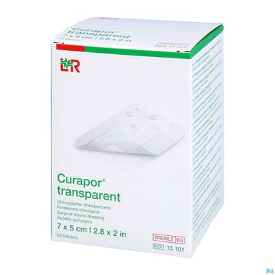 Wundverband Curapor Steril Transparent 5x 7cm 50st, A-Nr.: 2850211 - 04