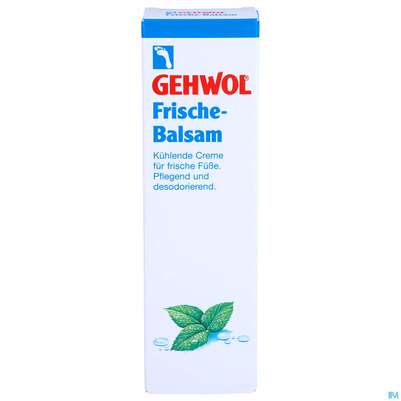 Sie sehen eine Packung Gehwol Frische-balsam Nr 64072 75ml, Produktbild: 01 Gehwol Frische-balsam Nr 64072 75ml, A-Nr.: 1393533 - 01