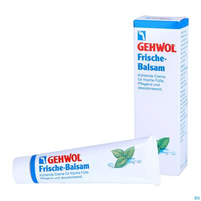 Sie sehen eine Packung Gehwol Frische-balsam Nr 64072 75ml, Produktbild: 04 Gehwol Frische-balsam Nr 64072 75ml, A-Nr.: 1393533 - 04