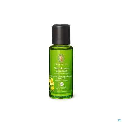 Sie sehen eine Packung Primavera Bio-pflegeoel Nachtkerzen Samen 30ml, Produktbild: 01 Primavera Bio-pflegeoel Nachtkerzen Samen 30ml, A-Nr.: 2859821 - 01