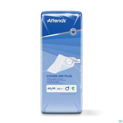 Krankenunterlagen Attends Cover Dri Plus 60x 90cm 50st, A-Nr.: 2777543 - 01