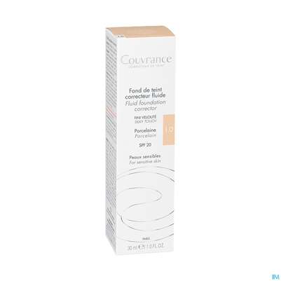 Avène Couvrance Korrigierendes Make-up Fluid Porzellan 30ml, A-Nr.: 2774711 - 02