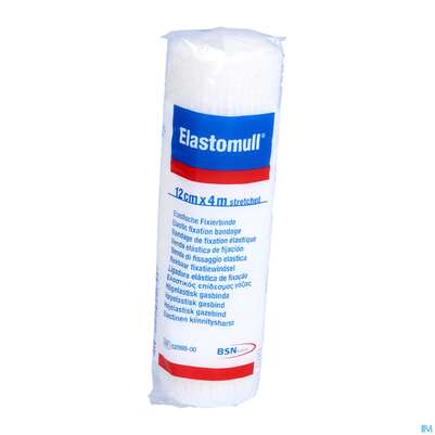 Elastische Binden Elastomull Einzeln Verpackt 4mx12cm 1st, A-Nr.: 0188972 - 02