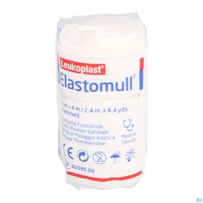 Sie sehen eine Packung Elastische Binden Elastomull Einzeln Verpackt 4mx 6cm 1st, Produktbild: 01 Elastische Binden Elastomull Einzeln Verpackt 4mx 6cm 1st, A-Nr.: 0188943 - 01