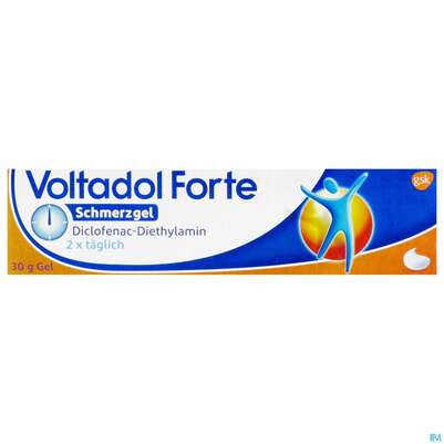 Sie sehen eine Packung Voltadol Schmerzgel Forte 30g, Produktbild: 01 Voltadol Schmerzgel Forte 30g, A-Nr.: 5504366 - 01