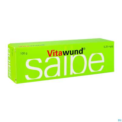 Sie sehen eine Packung Vitawund Salbe 100g, Produktbild: 06 Vitawund Salbe 100g, A-Nr.: 1256954 - 06