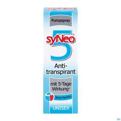 Syneo 5 Antitranspirant Unisex Ohne Parfum F.achseln +fuesse Pumpspray 30ml, A-Nr.: 3878832 - 04