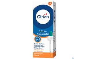 Otrivin Nasentropfen 0,05% 10ml, A-Nr.: 0040904 - 01
