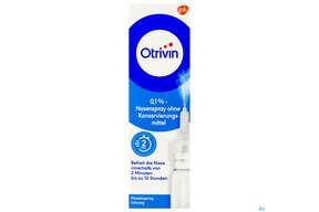 Otrivin Nasenspray 0,1% O.konservier.mtl 10ml, A-Nr.: 1347585 - 01