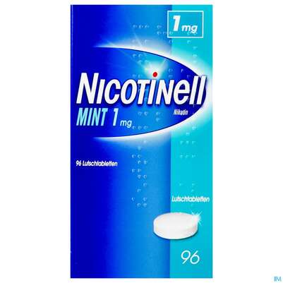 Nicotinell Lutschtabl Mint 1mg 96st, A-Nr.: 1342582 - 01