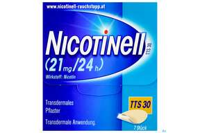 Nicotinell Transdermale Plfaster Tts 30 (21mg/24h) 7st, A-Nr.: 1254553 - 01