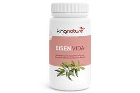 KINGNATURE Eisen Vida Kaps 21 mg Ds 100 Stk, A-Nr.: 5214697 - 01