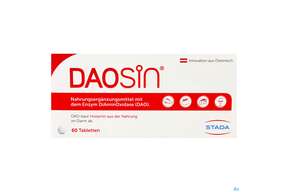 Daosin Enzym Diaminooxidase Tabl 60st, A-Nr.: 5372551 - 01