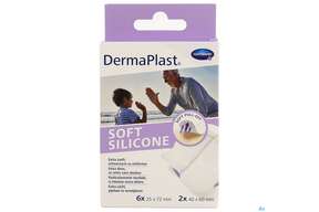 Dermaplast Soft Silicone Strips 25x 72cm +40x 60cm 1pk, A-Nr.: 4996775 - 01