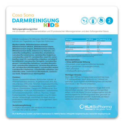 Casa Sana DARMREINIGUNG KIDS, A-Nr.: 5222679 - 04