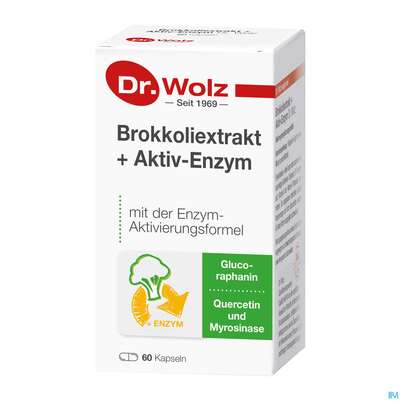 Dr.wolz Brokkoliextrakt Kapseln +aktiv-enzym 60563 60st, A-Nr.: 5133705 - 04