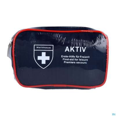 Sie sehen eine Packung Erste Hilfe Verbandtasche -pharmag Aktiv Rot 1st, Produktbild: 01 Erste Hilfe Verbandtasche -pharmag Aktiv Rot 1st, A-Nr.: 2679148 - 01