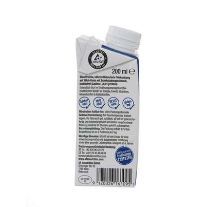 Sie sehen eine Packung all in® COMPLETE Schokolade (14 x 200 ml), Produktbild: 03 all in® COMPLETE Schokolade (14 x 200 ml), A-Nr.: 4907346 - 03