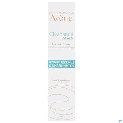 Avene Cleanance Women Glaettende Nachtpflege 30ml, A-Nr.: 5379091 - 01
