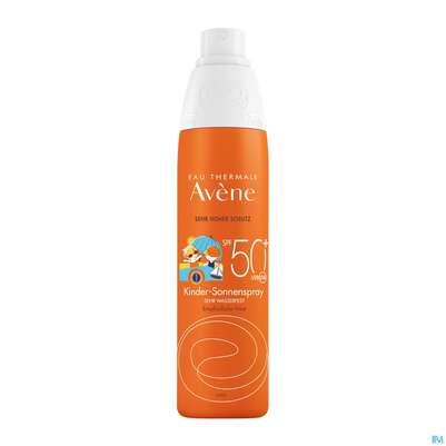 Sie sehen eine Packung Avène Kinder-sonnenspray Spf 50+ 200ml, Produktbild: 04 Avène Kinder-sonnenspray Spf 50+ 200ml, A-Nr.: 3208066 - 04