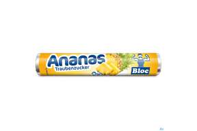 Bloc Traubenzucker Rollen Ananas 42g, A-Nr.: 2256293 - 01