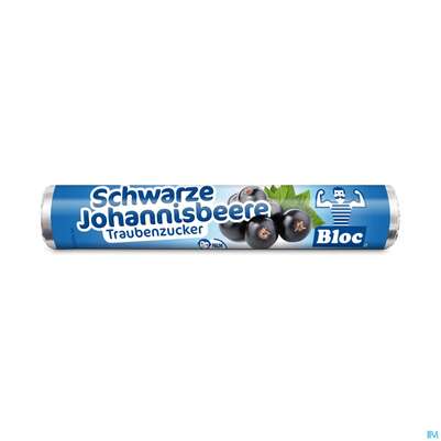 Bloc Traubenzucker Rollen Johannisbeere 42g, A-Nr.: 0753231 - 02