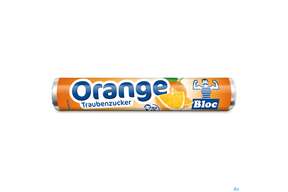 Bloc Traubenzucker Rollen Orange 42g, A-Nr.: 0753260 - 01