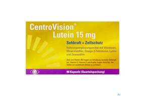 Lutein Kapseln 15mg -centrovision 90st, A-Nr.: 5269095 - 01