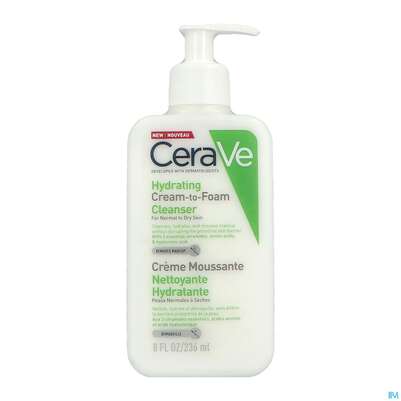 Sie sehen eine Packung Cerave Creme-zu-schaum Reinigung 236ml, Produktbild: 04 Cerave Creme-zu-schaum Reinigung 236ml, A-Nr.: 5381969 - 04