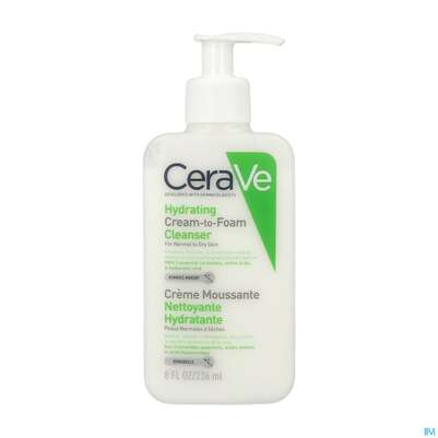Sie sehen eine Packung Cerave Creme-zu-schaum Reinigung 236ml, Produktbild: 05 Cerave Creme-zu-schaum Reinigung 236ml, A-Nr.: 5381969 - 05